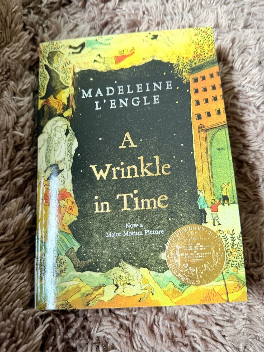 A Wrinkle in Time by Madeleine L'Engle - paperback Young Adults book